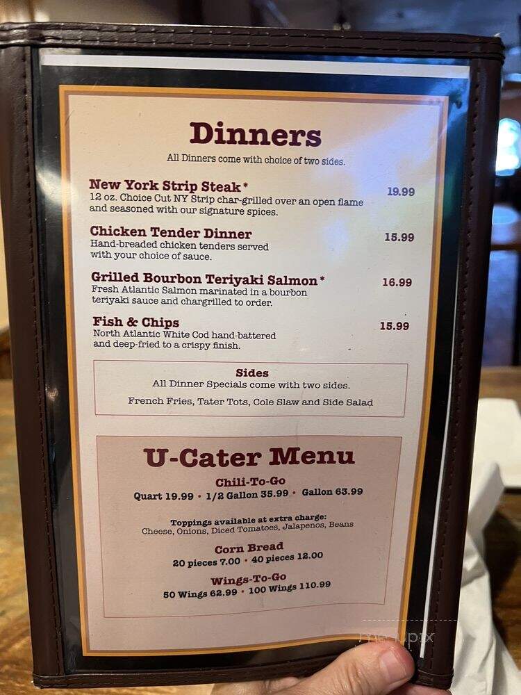Hard Times Cafe - Rockville, MD menu_pic
