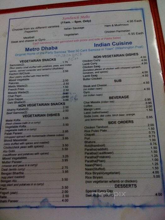 Il Forno Pizzeria - Gaithersburg, MD menu_pic