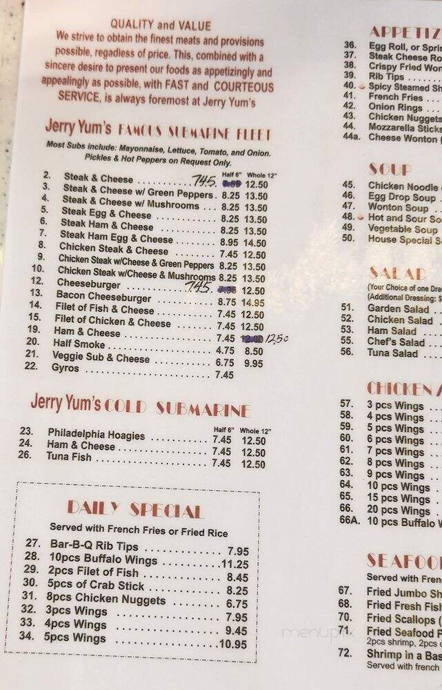 Jerry's Carry Out - Upper Marlboro, MD