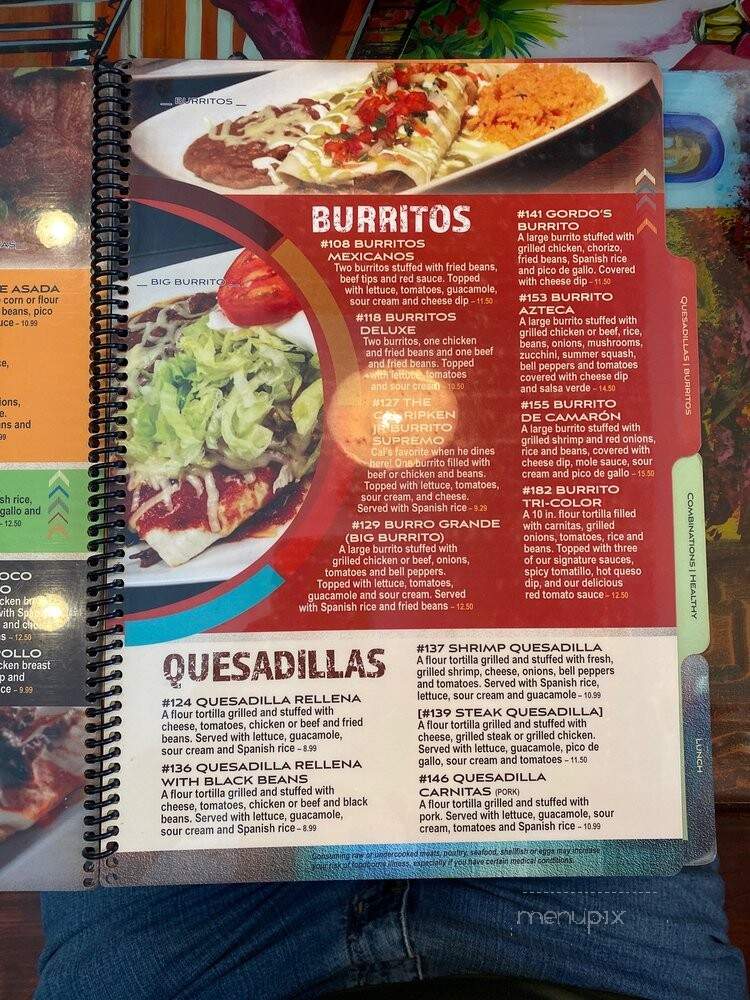 La Tolteca - Bel Air, MD menu_pic