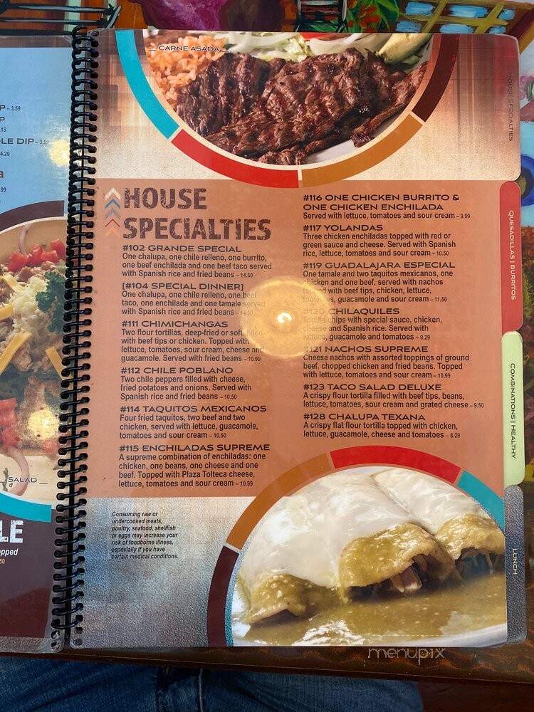 La Tolteca - Bel Air, MD menu_pic