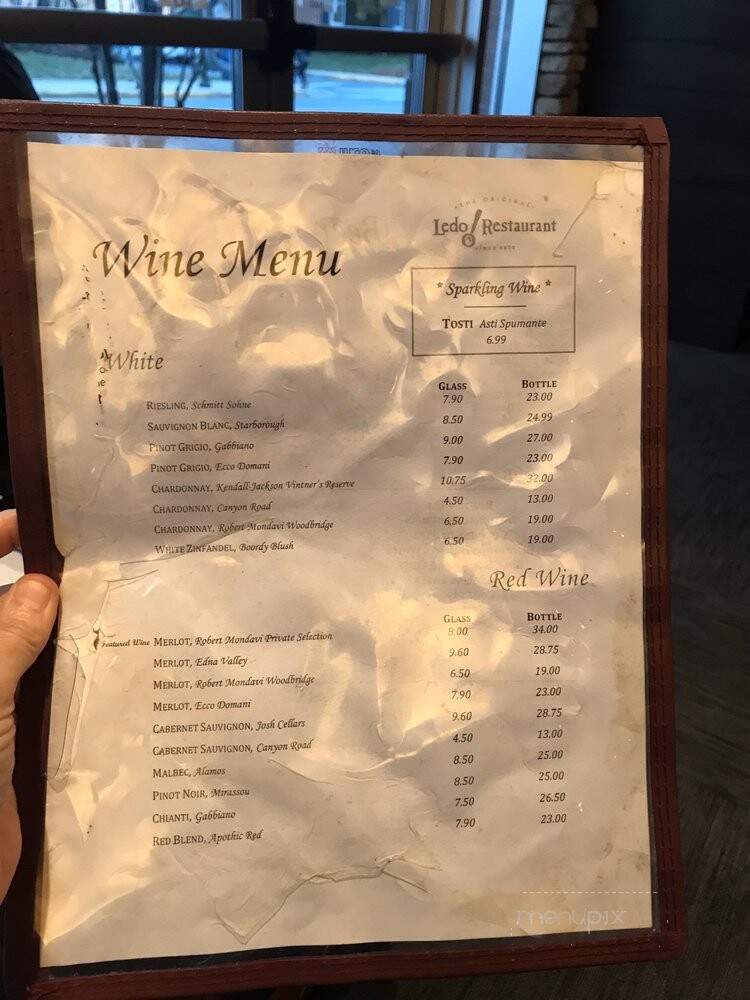 Ledo Restaurant - Hyattsville, MD menu_pic