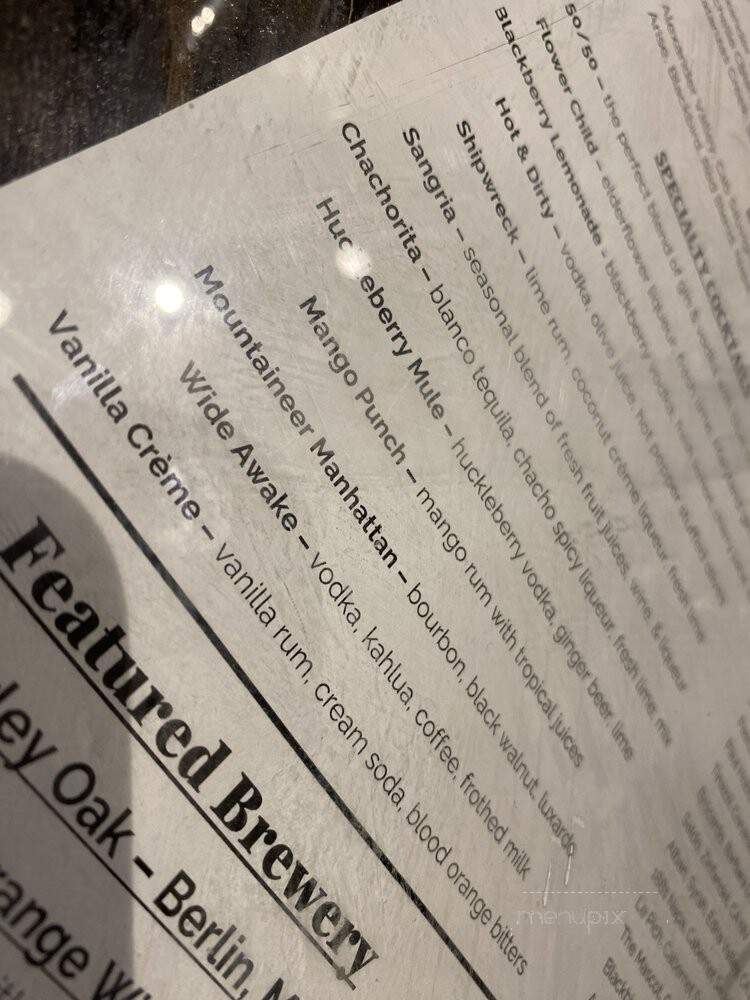 Liquid Assets - Ocean City, MD menu_pic