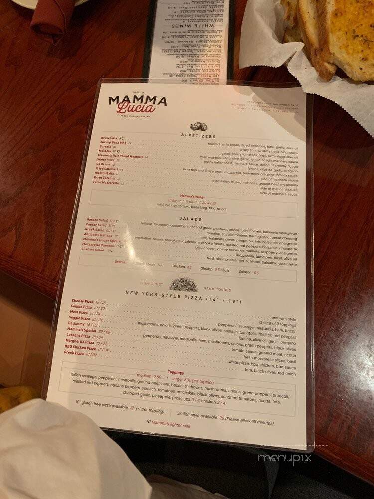 Mamma Lucia Pizza & Restaurant - Olney, MD