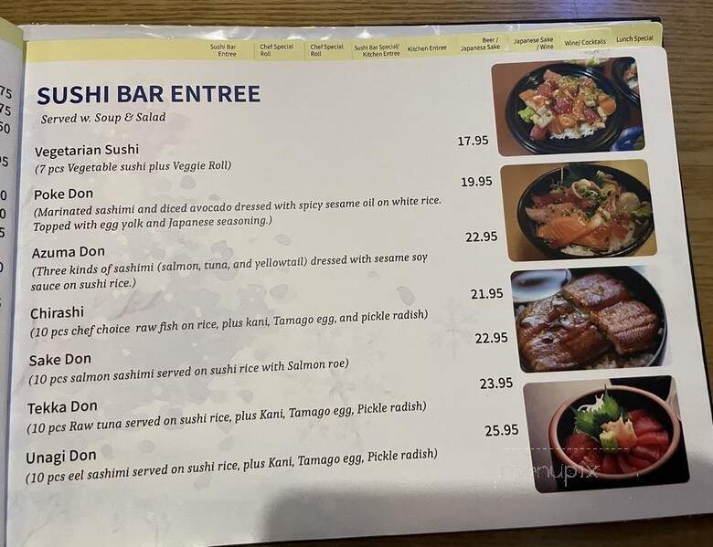 Matsu Japanese Restaurant - Linthicum Heights, MD menu_pic