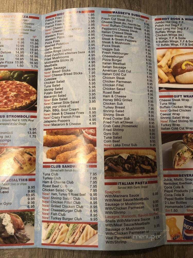 Messeys Pizza - Baltimore, MD menu_pic