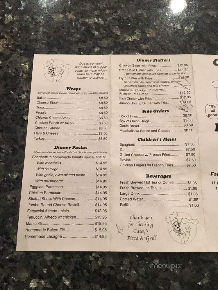 Mon's Pizza & Grill - Woodsboro, MD menu_pic