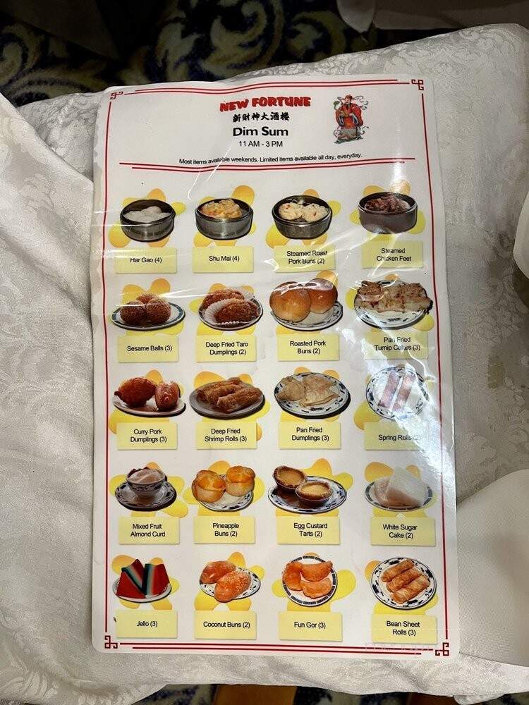 New Fortune - Gaithersburg, MD menu_pic