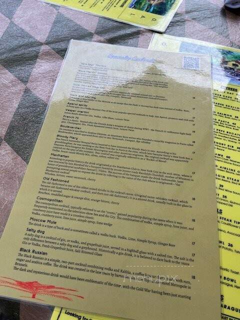 Old Angler's Inn - Potomac, MD menu_pic