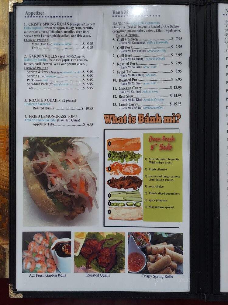 Pho Hiep-Hoa Restaurant - Silver Spring, MD menu_pic