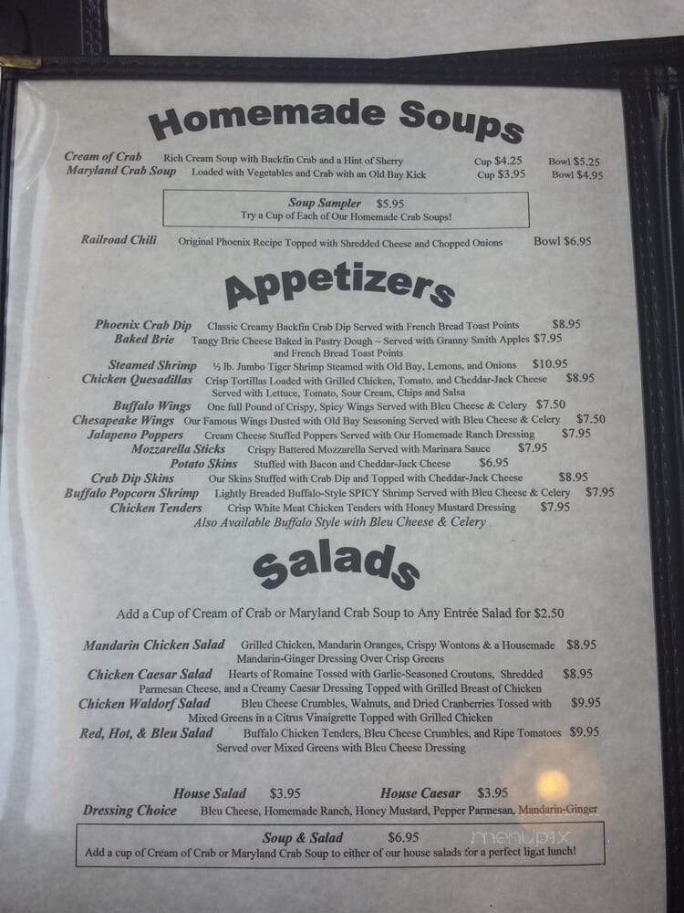 Phoenix Emporium - Ellicott City, MD menu_pic