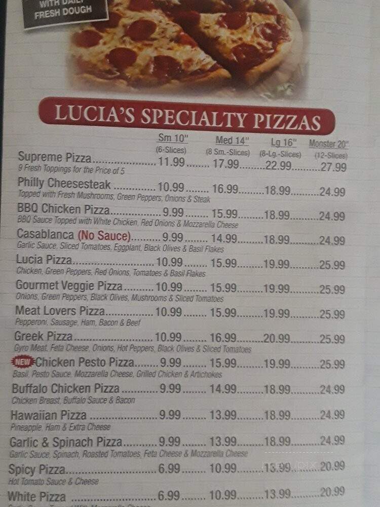 Pizzeria Santa Lucia - Jessup, MD