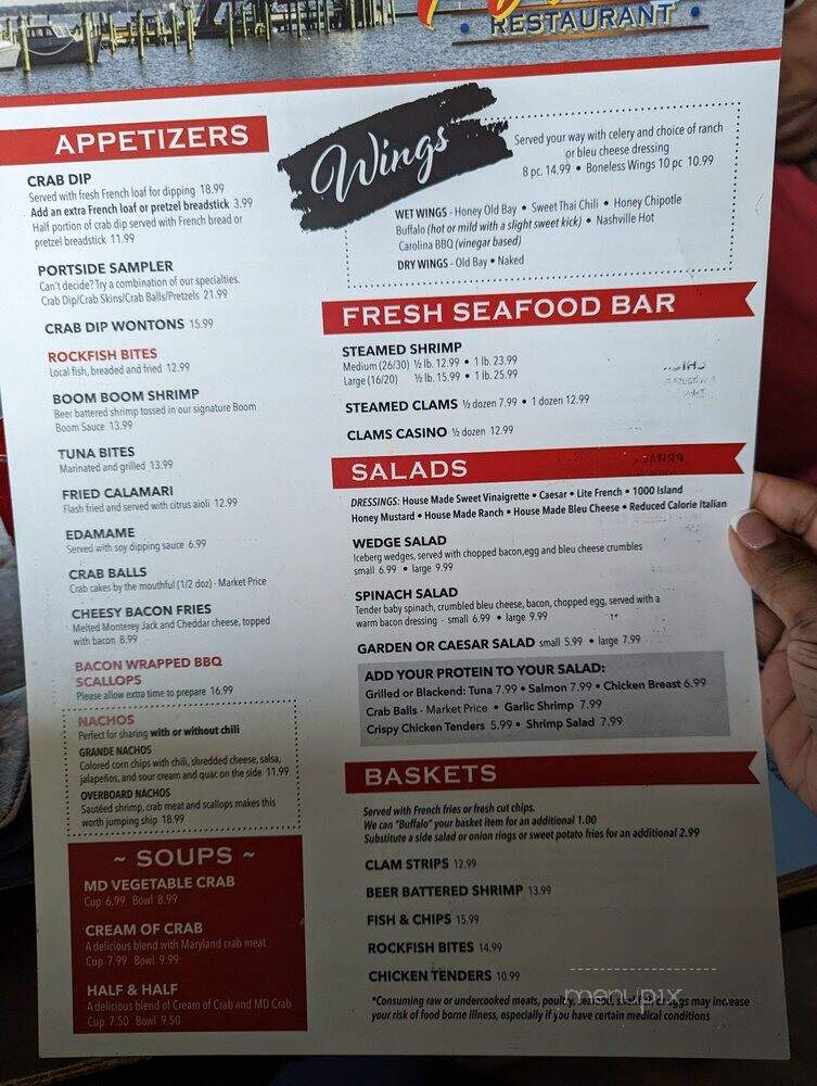 Portside Seafood Restaurant - Cambridge, MD