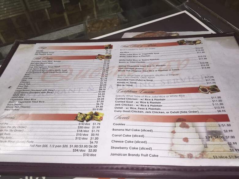 Queen's Way Restaurants - Riverdale, MD menu_pic