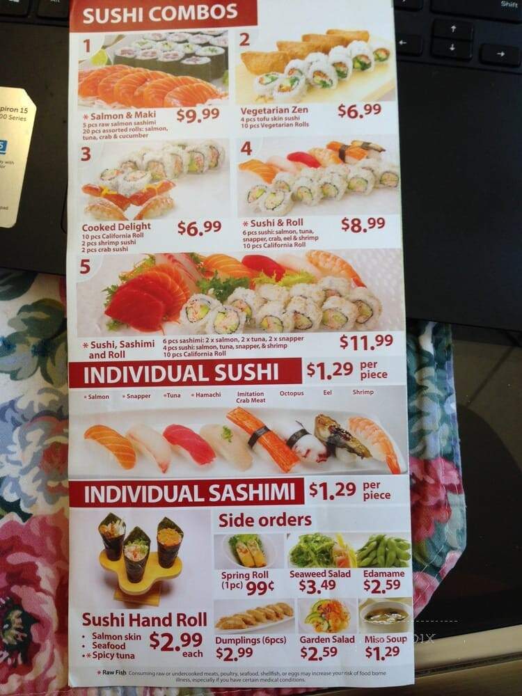 SJ Montgomery Sushi Food - Bethesda, MD