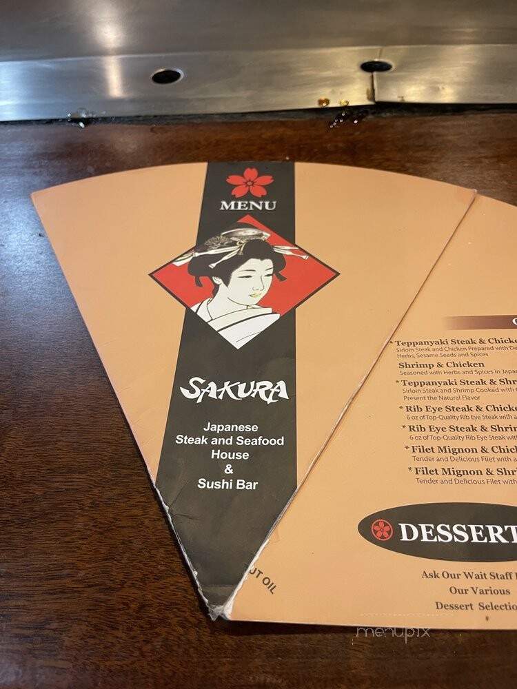 Sakura Japanese Steakhouse - Prince Frederick, MD