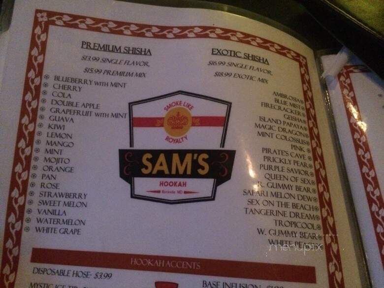 Sams Restaurant & Cafe - Rockville, MD