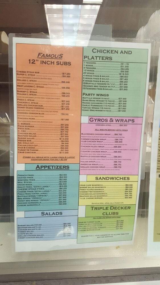 Santa Maria K Carry Out - Baltimore, MD menu_pic