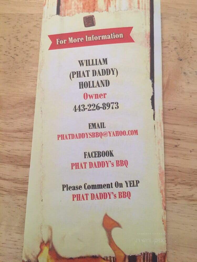 Shoreman Pit Beef - Chestertown, MD menu_pic