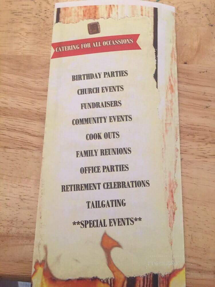 Shoreman Pit Beef - Chestertown, MD menu_pic