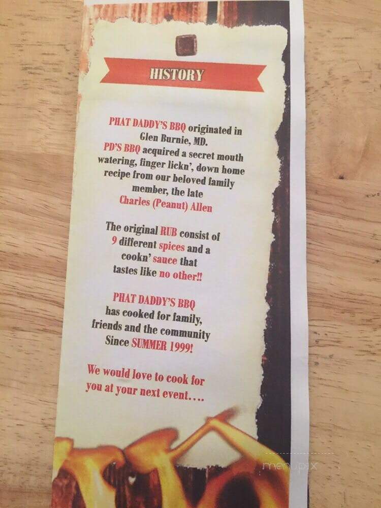 Shoreman Pit Beef - Chestertown, MD menu_pic