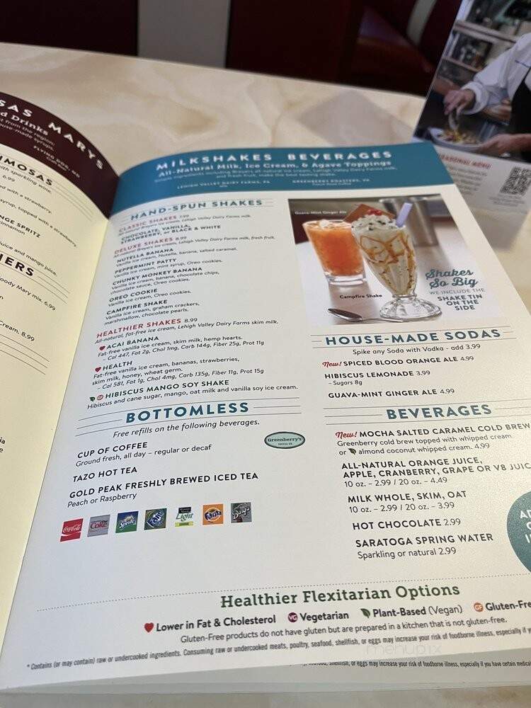 Silver Diner Development - Rockville, MD menu_pic