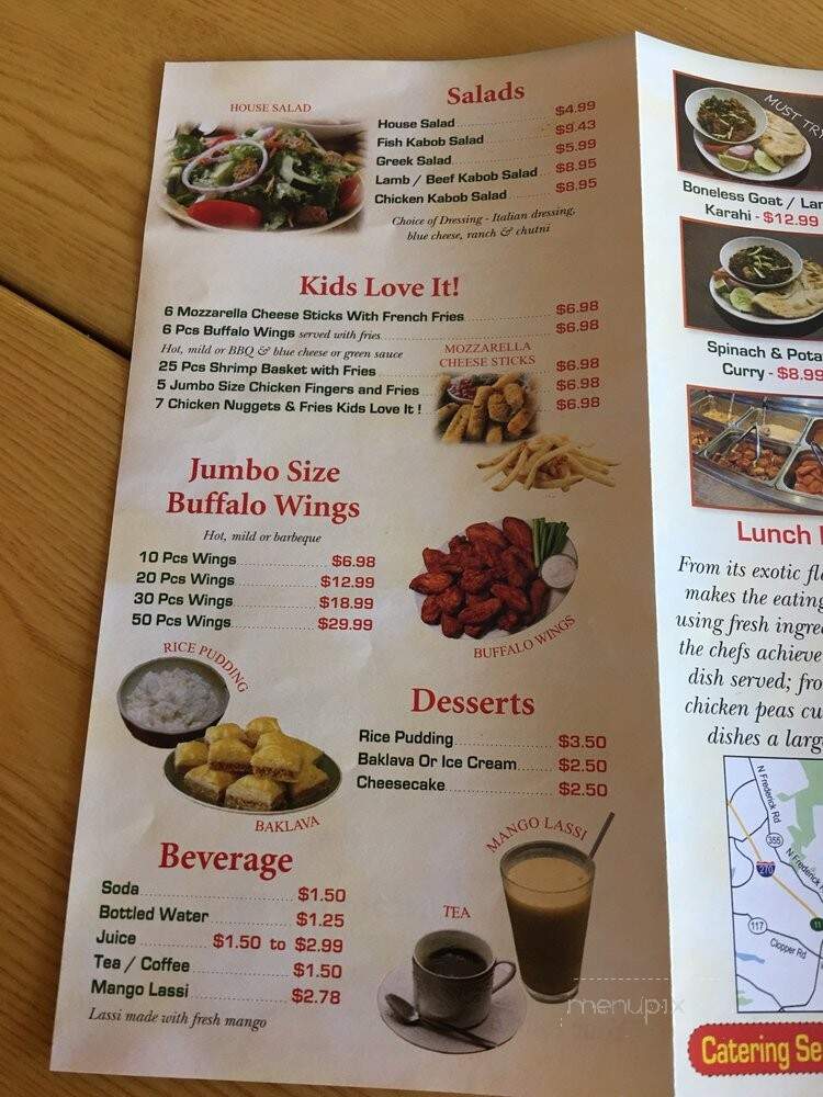 Silverspoon Restaurant - Gaithersburg, MD menu_pic