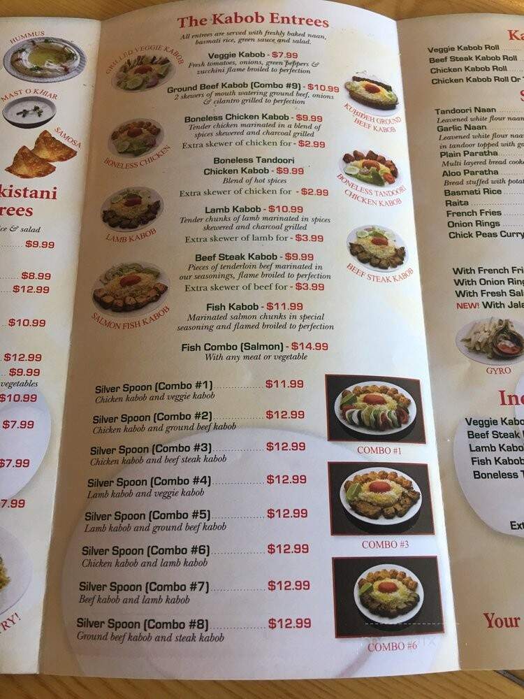 Silverspoon Restaurant - Gaithersburg, MD menu_pic