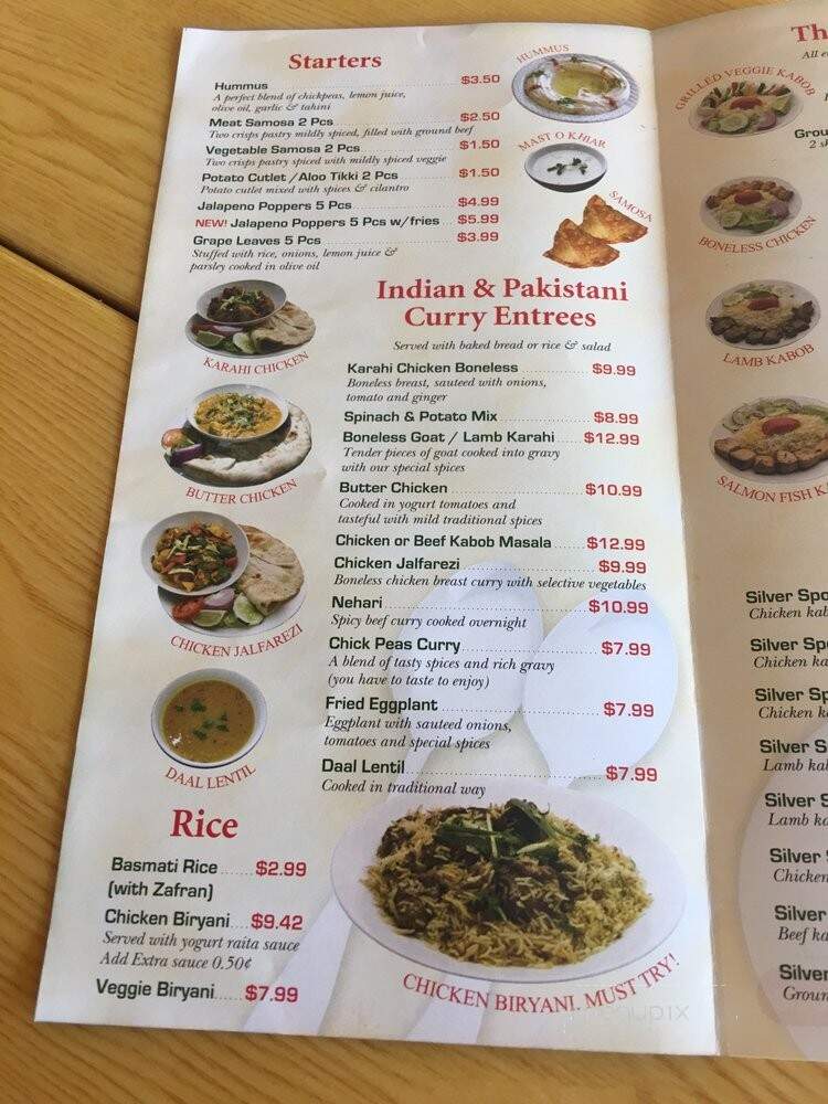 Silverspoon Restaurant - Gaithersburg, MD menu_pic