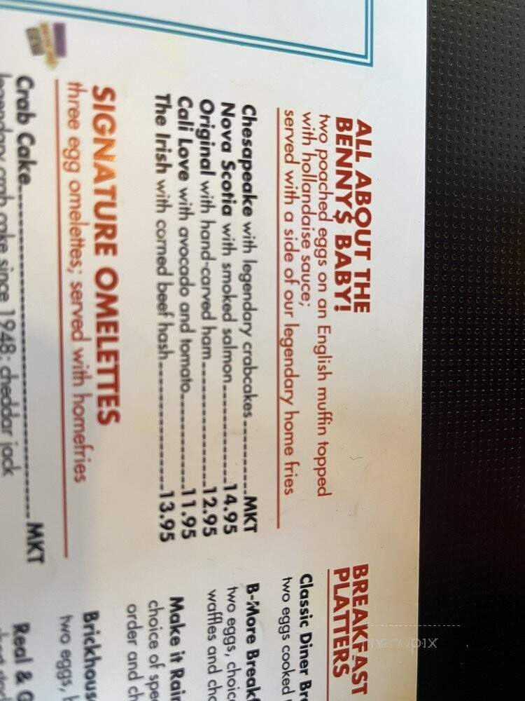 Sip & Bite Restaurant - Baltimore, MD menu_pic