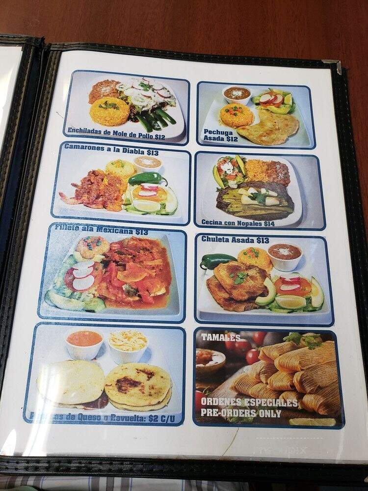 Taco Rico - Hyattsville, MD menu_pic
