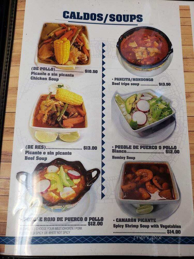 Taco Rico - Hyattsville, MD menu_pic