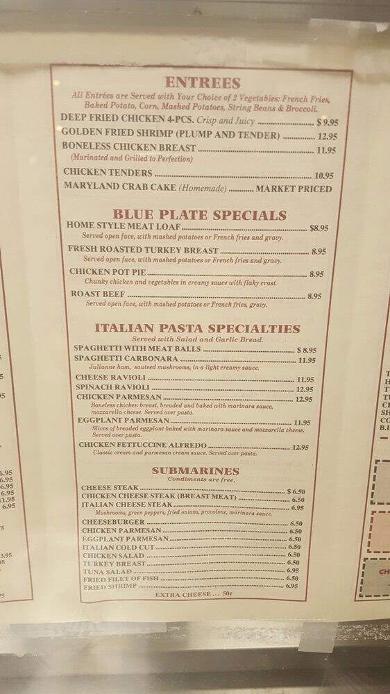 Tamber's Indian Amer Cuisine - Baltimore, MD menu_pic