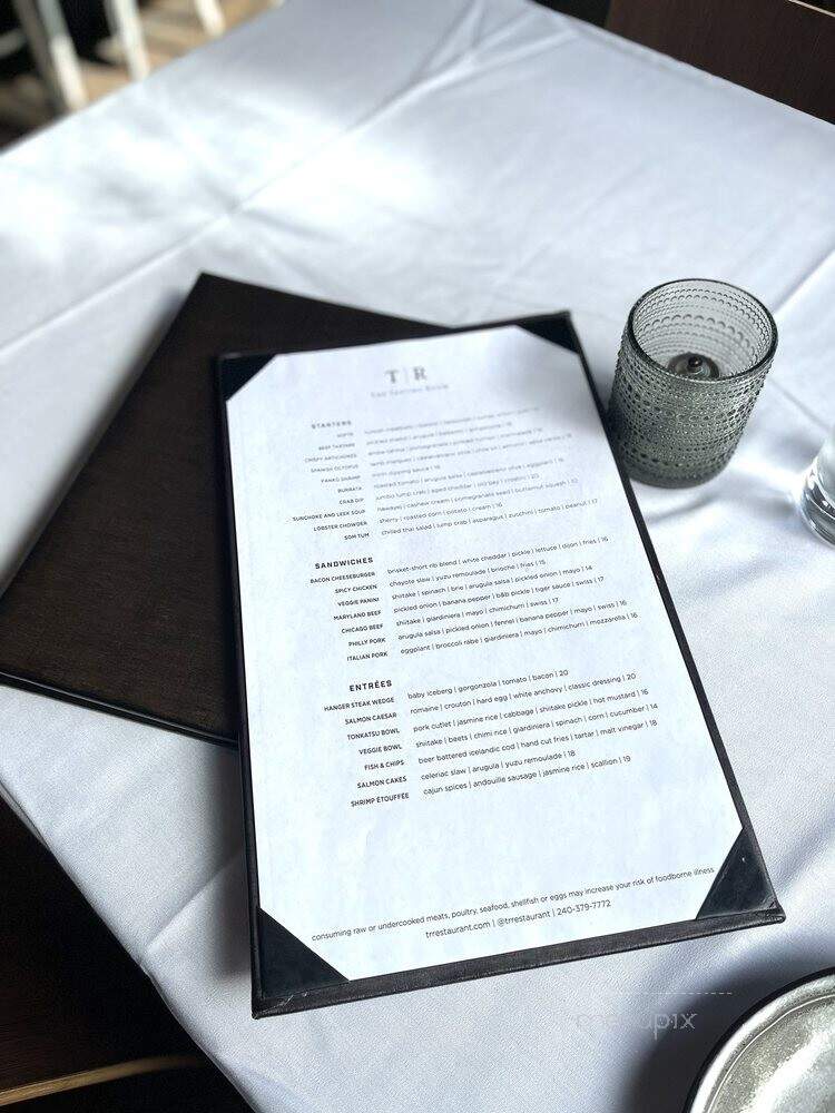 Tasting Room - Frederick, MD menu_pic