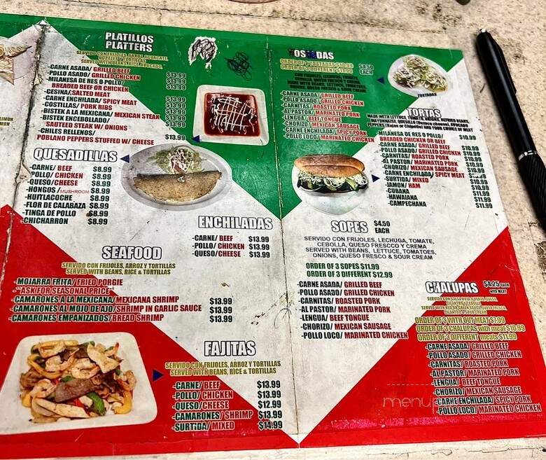 Tijuana Tacos & Deli 3 - Baltimore, MD menu_pic