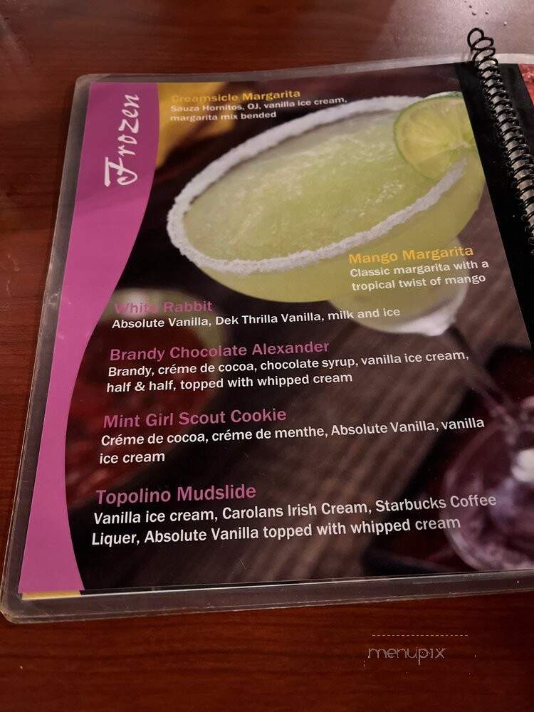 Topolino An Italian Bistro - Temple Hills, MD menu_pic