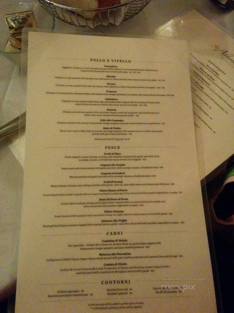 Abbondanza Italian Seafood - Everett, MA menu_pic