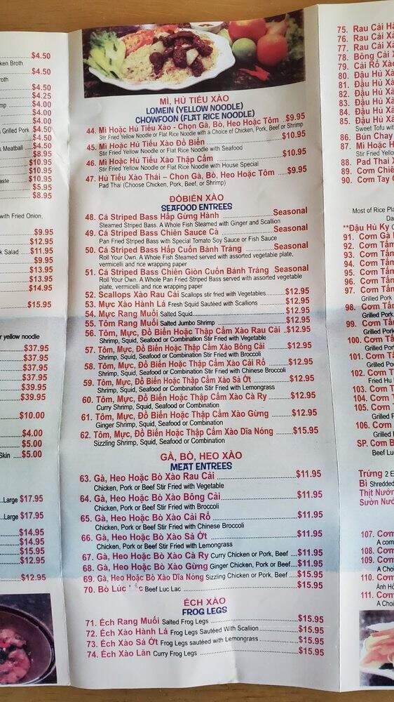 Anh Hong - Dorchester, MA menu_pic
