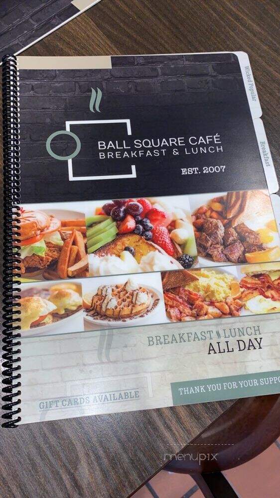 Ball Square Cafe & Breakfast - Somerville, MA menu_pic