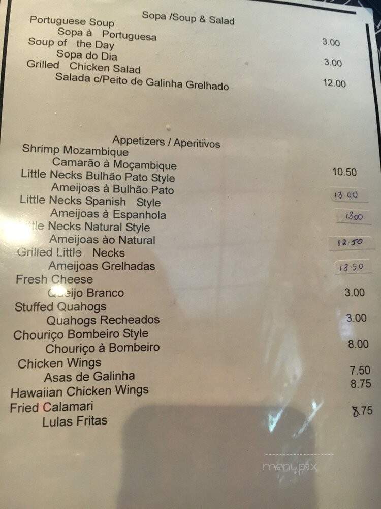 Bon Appetite - New Bedford, MA menu_pic