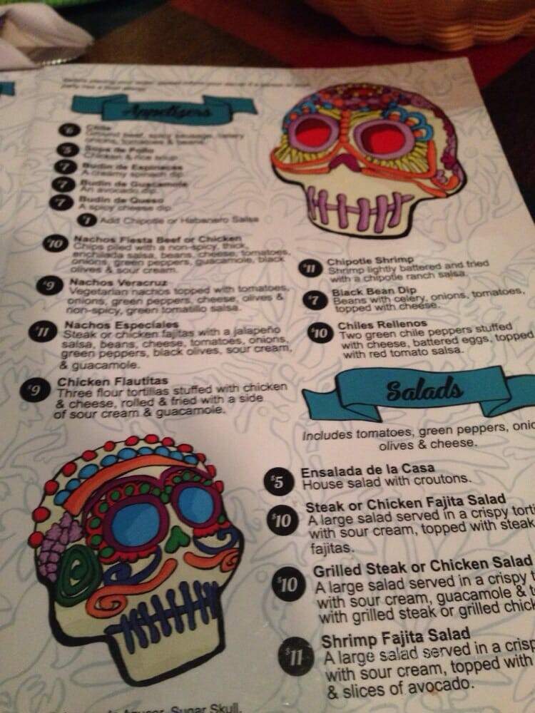 Cafe Azteca - Lawrence, MA menu_pic