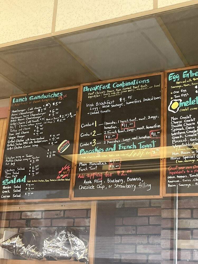 Cafe Mirror - Brighton, MA menu_pic
