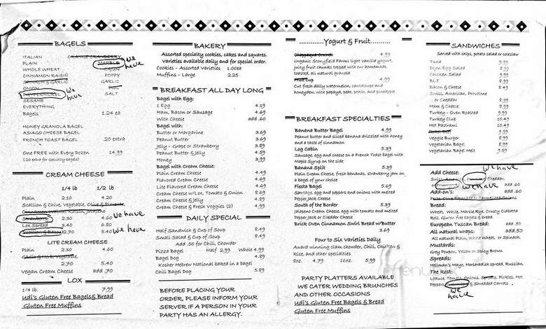 Cape Cod Bagel Co - Falmouth, MA menu_pic