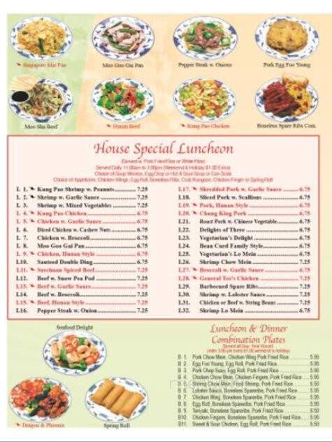 China Garden - Hudson, MA menu_pic