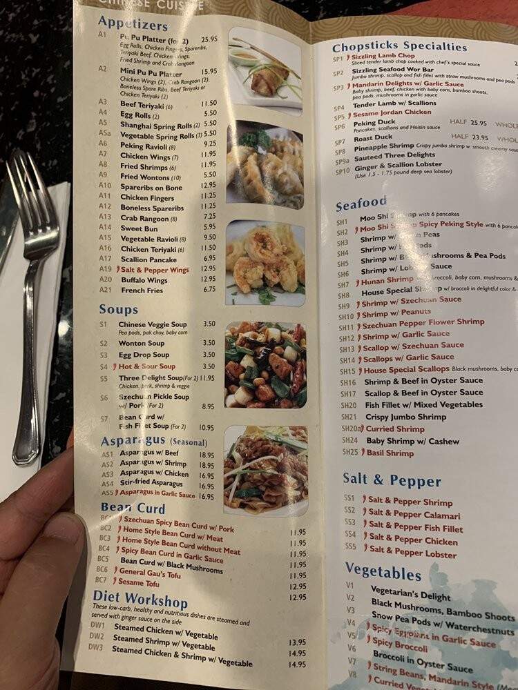 Chopsticks Restaurant - Leominster, MA menu_pic