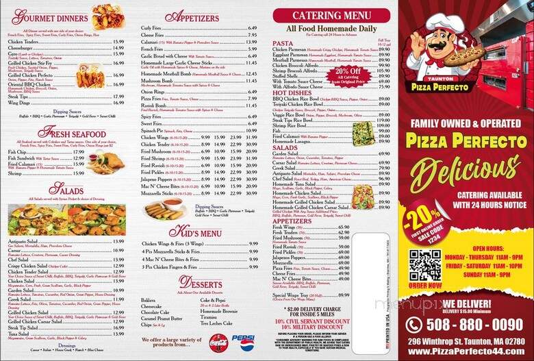 Classic Pizza - Taunton, MA menu_pic