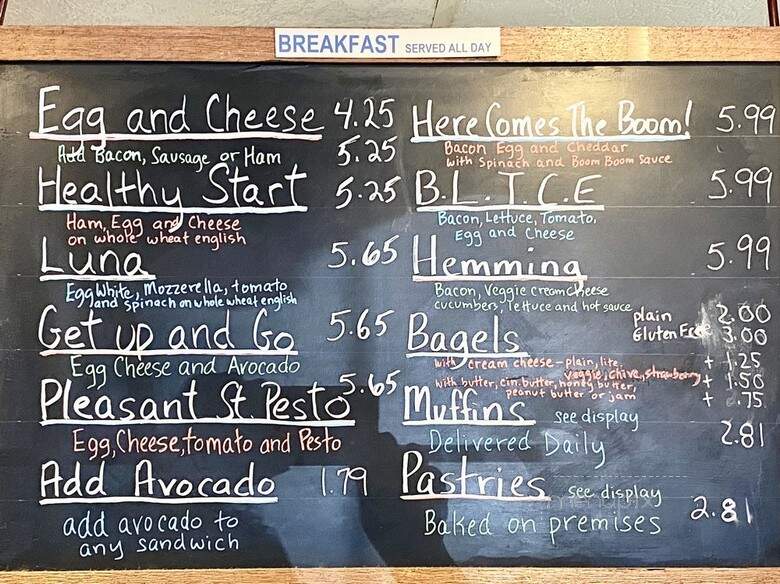 Coffee Haven - Holliston, MA menu_pic