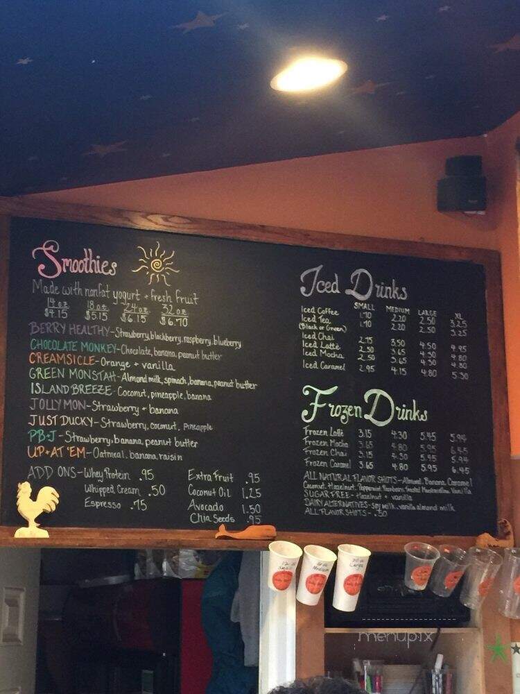 Daily Brew Coffee House - Cataumet, MA menu_pic