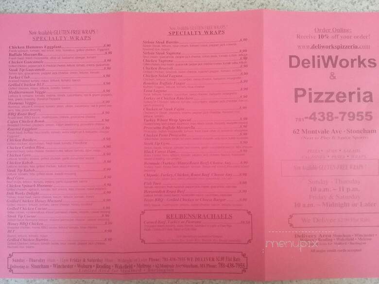 Deliworks Pizzaria - Stoneham, MA