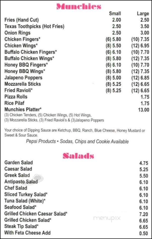 Good Eats Pizza - Roxbury, MA menu_pic